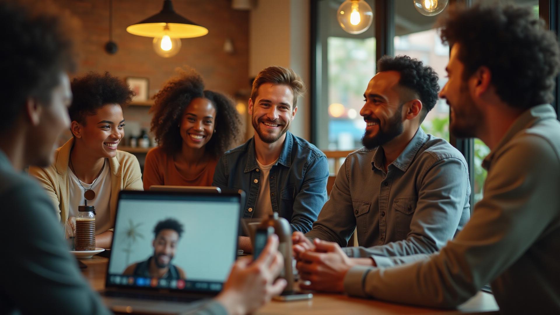 Faith community connecting
